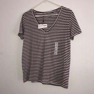 Zara striped v neck